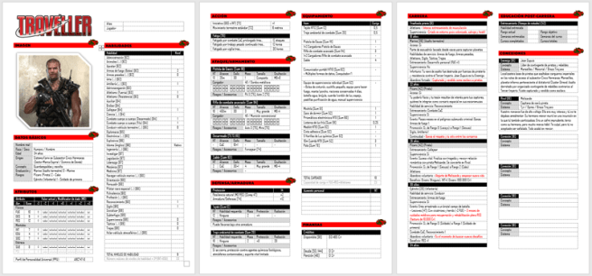Traveller - Hoja de Viajero - Guardaespaldas y escolta